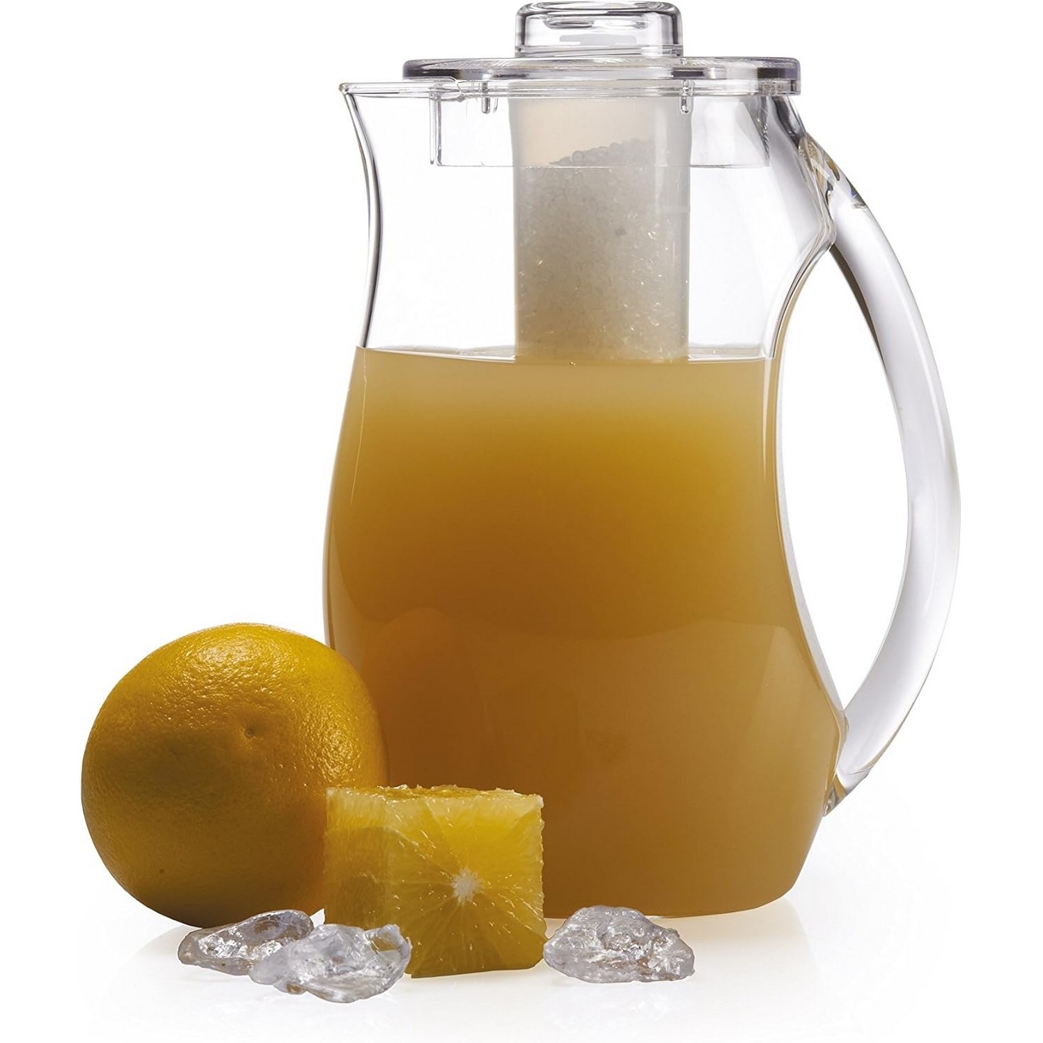 Acquista online Broc sur glace avec seau à glace 2,2 litres en plastique transparent Excelsa