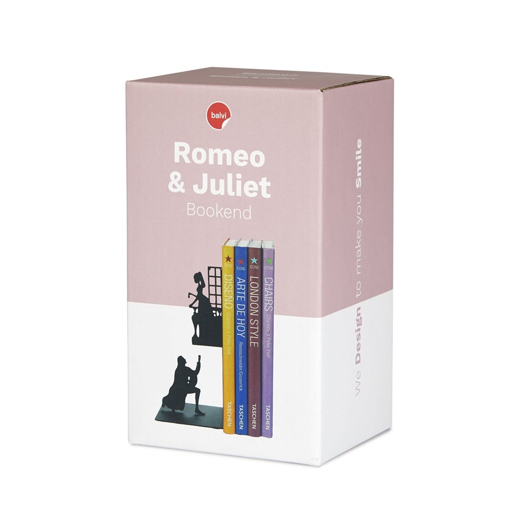 Acquista online Balvi Romeo & Giulietta bookend in black metal Balvi