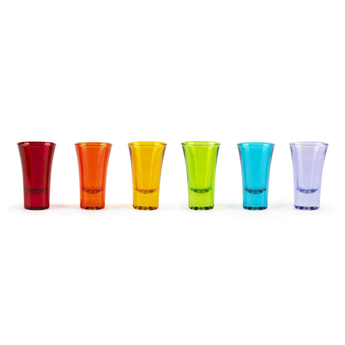 Guzzini bicchieri + cucchiaini Tiffany set 12 pz multicolore trasparente -  Casalinghi Bicchieri e Caraffe Birra-Coca-Cocktails Guzzini - Af Interni  Shop