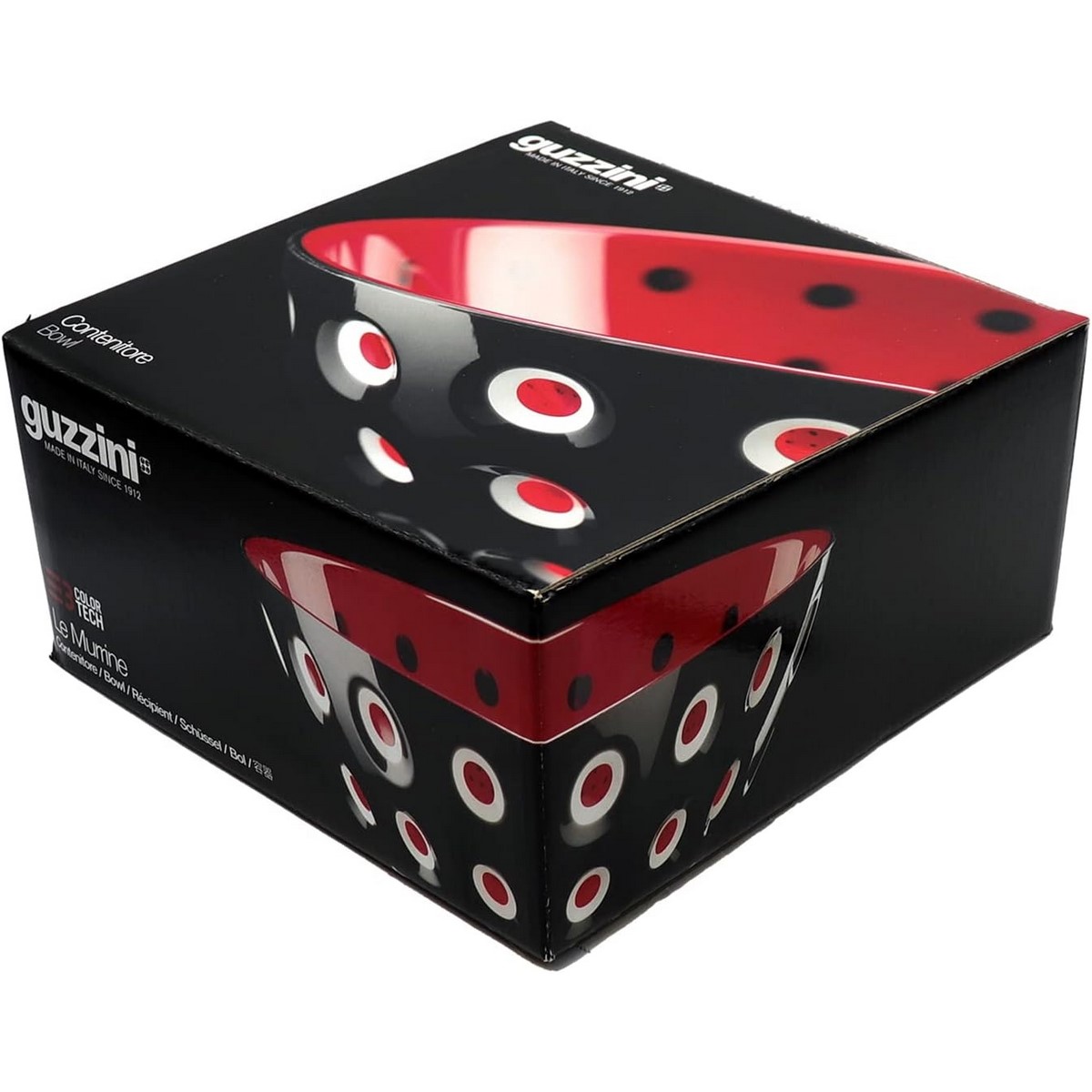 Acquista online Guzzini Le Murrine ciotola contenitore nero Ø 20 cm cod.279420146 Guzzini