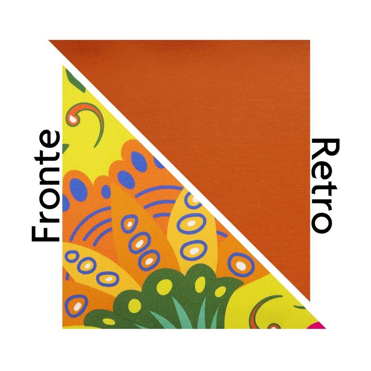 Acquista online Excelsa Gipsy decorative cushion 40x50, cotton pillowcase code 64783 Excelsa