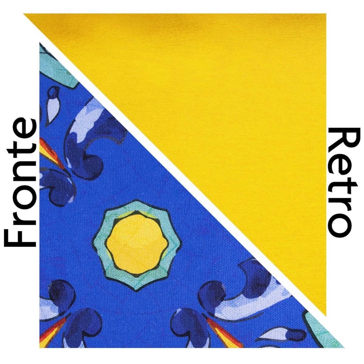 Acquista online Excelsa trinacria decorative cushion 40x50, cotton pillowcase code 64783 Excelsa