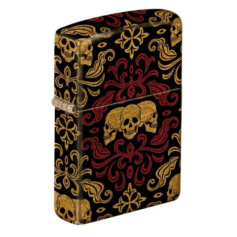 Zippo accendino Skull cod.22H012 antivento made in USA