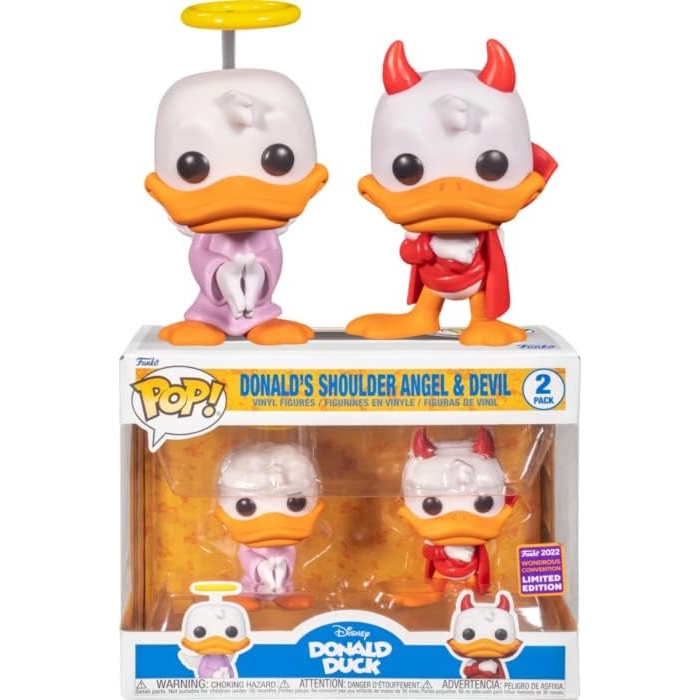 Acquista online Funko POP! Disney Donald Duck Angel and Devil limited edition Pop! Funko