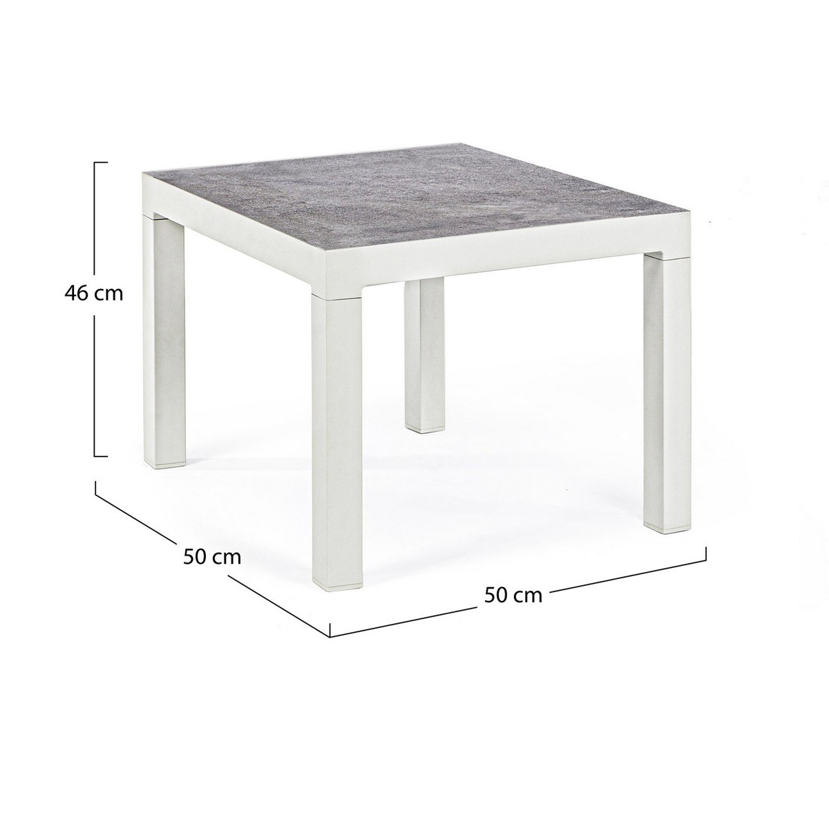 Acquista online Tavolino Kledi 50x50 Lunar Bizzotto