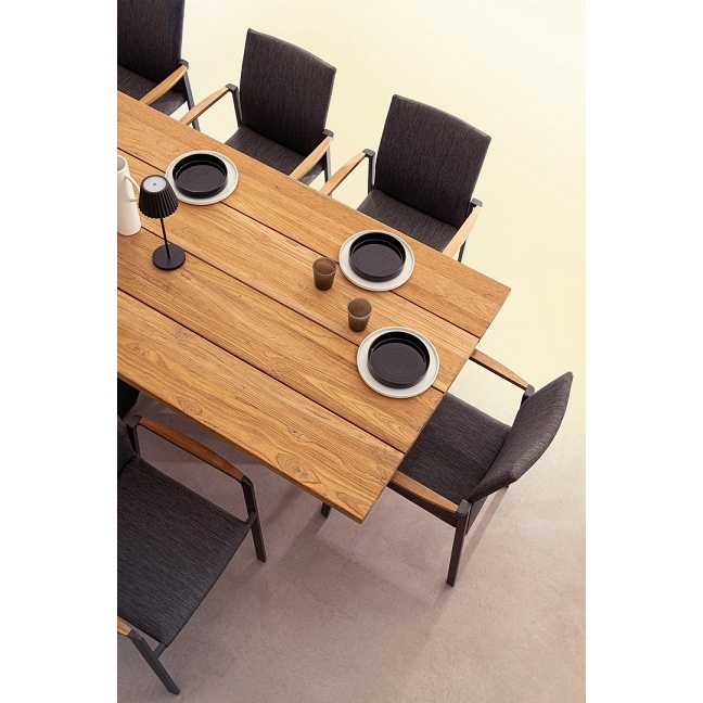Acquista online Ramsey table 240x100 black PM02 Bizzotto