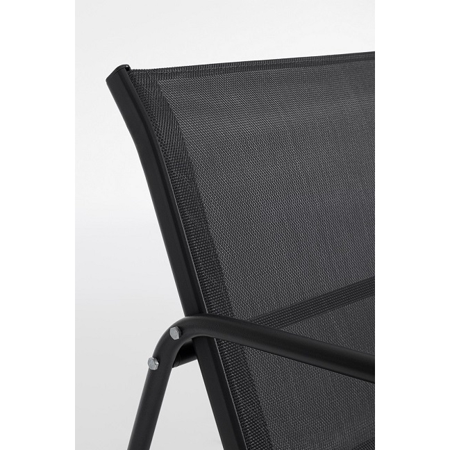 Acquista online 4-piece set for living room, Markus model - Anthracite colour Bizzotto