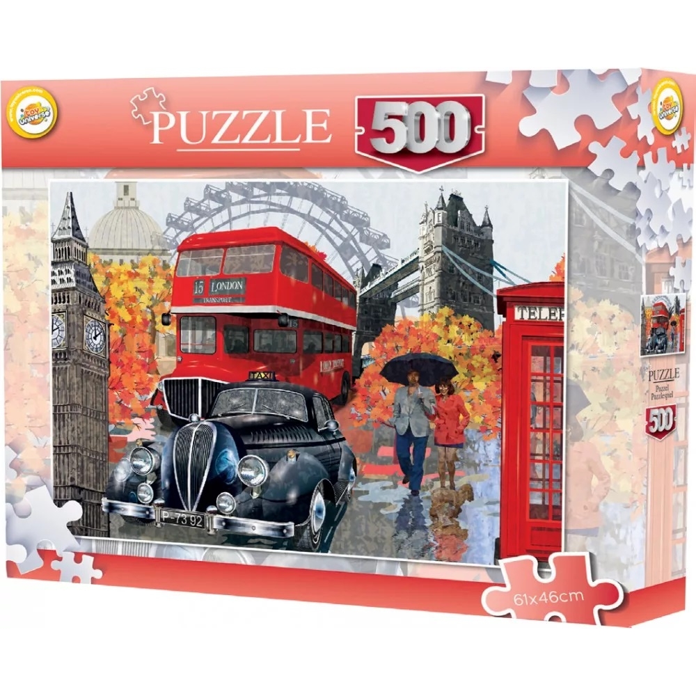 Acquista online 500 piece puzzle London high quality Af Interni