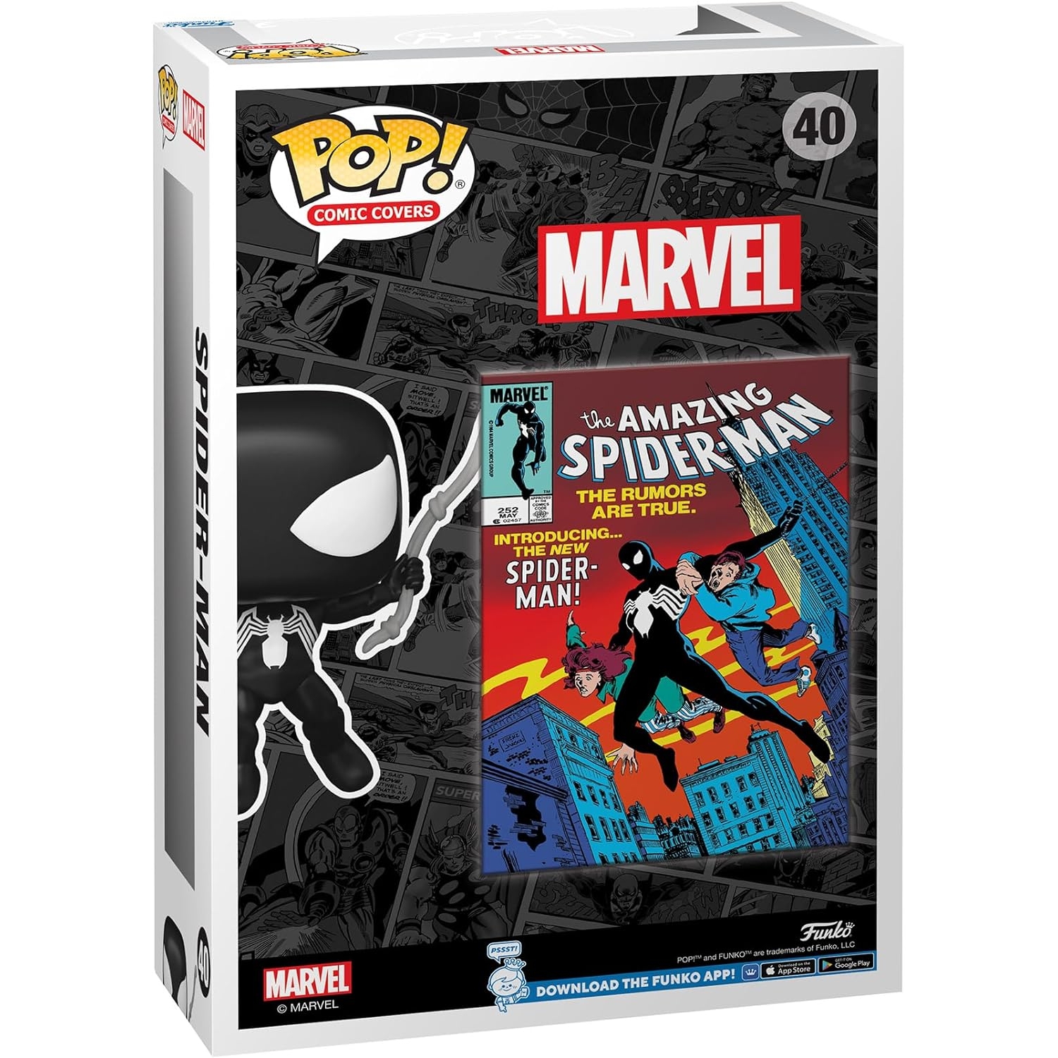 Acquista online Funko POP! Marvel Spider-man cover 40 Pop! Funko