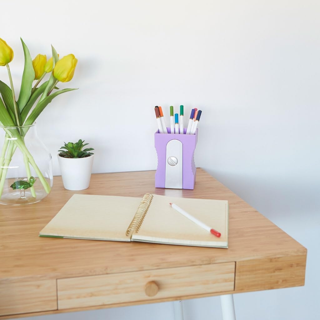 Acquista online Balvi crayon taille-crayon taille-crayon en plastique mauve Balvi