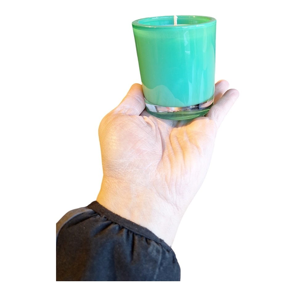 Acquista online Brandani scented candle jasmine essence green glass cod.51350 Brandani