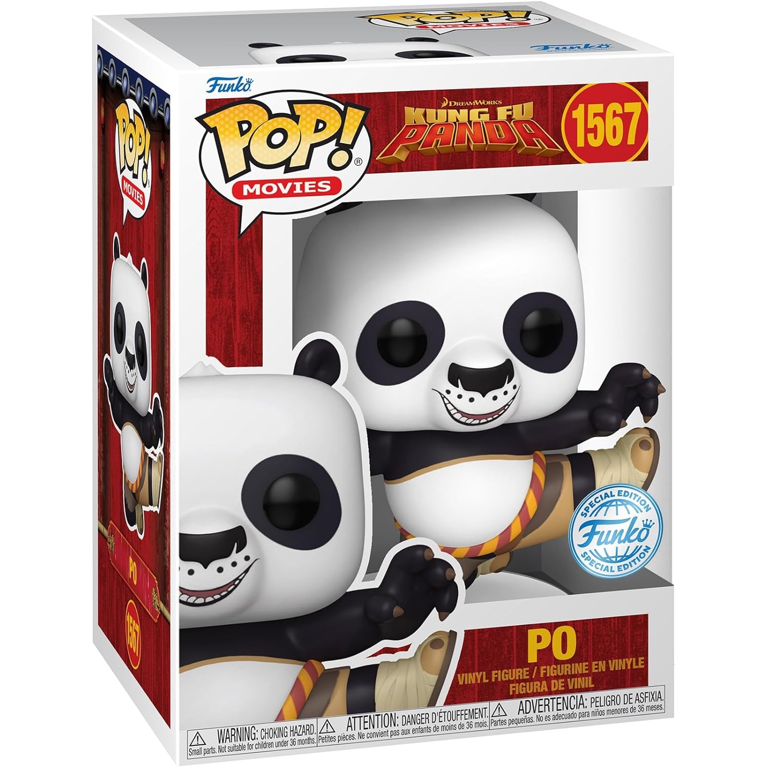 Funko POP ! Movies  kung fu panda - Po 1567