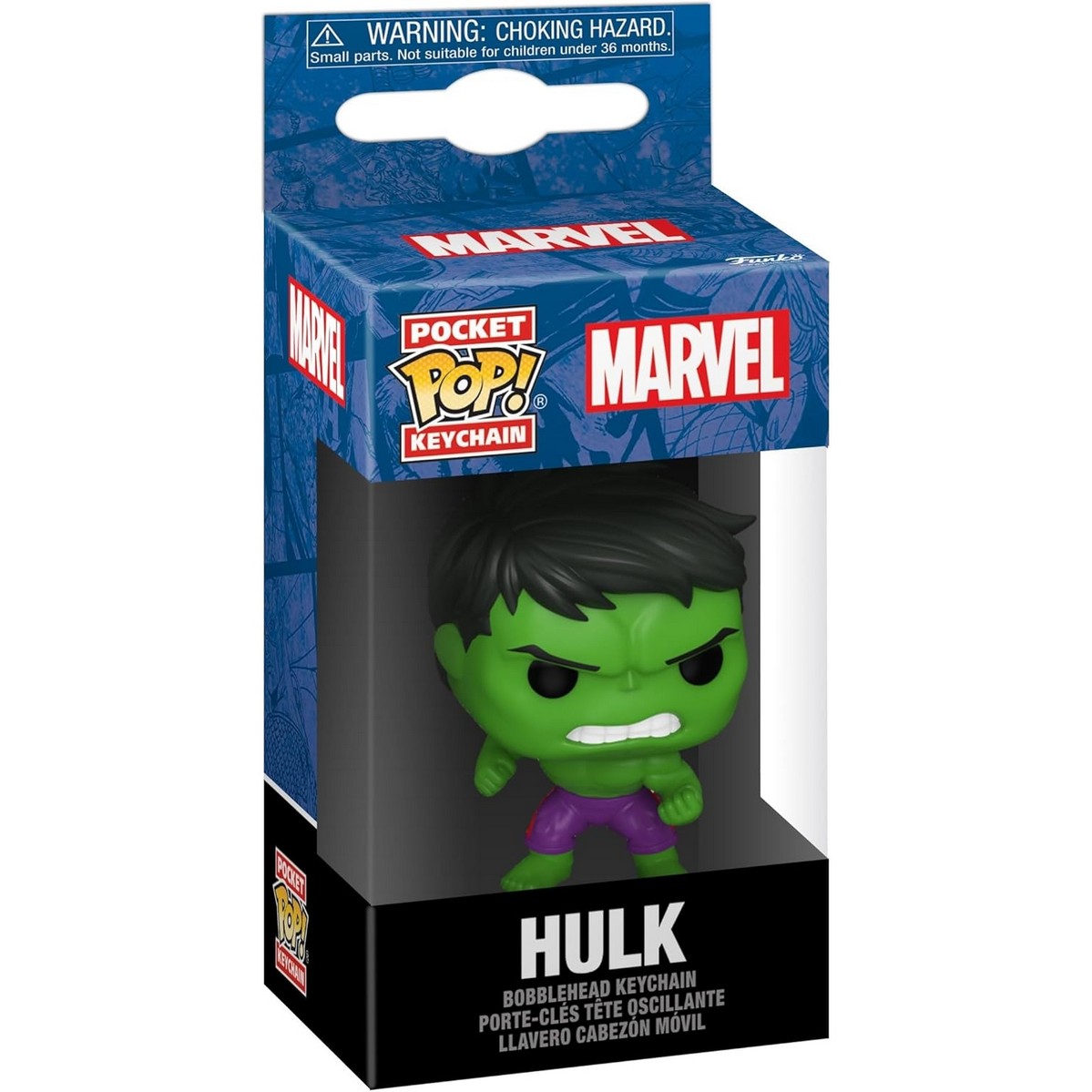 Acquista online Funko POP ! Portachiave Marvel Hulk Pop! Funko