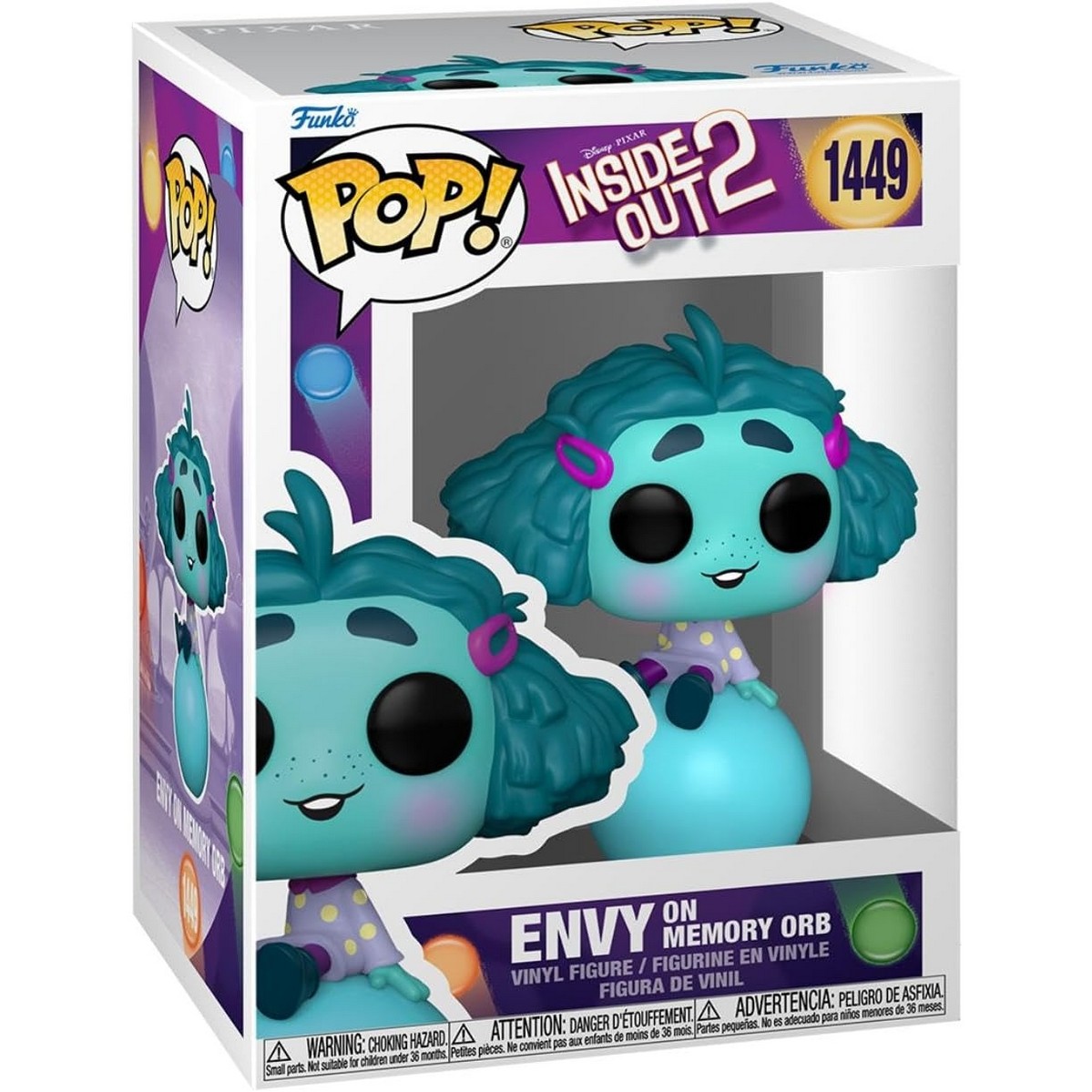 Funko POP ! Disney Inside Out 2 Envy 1449
