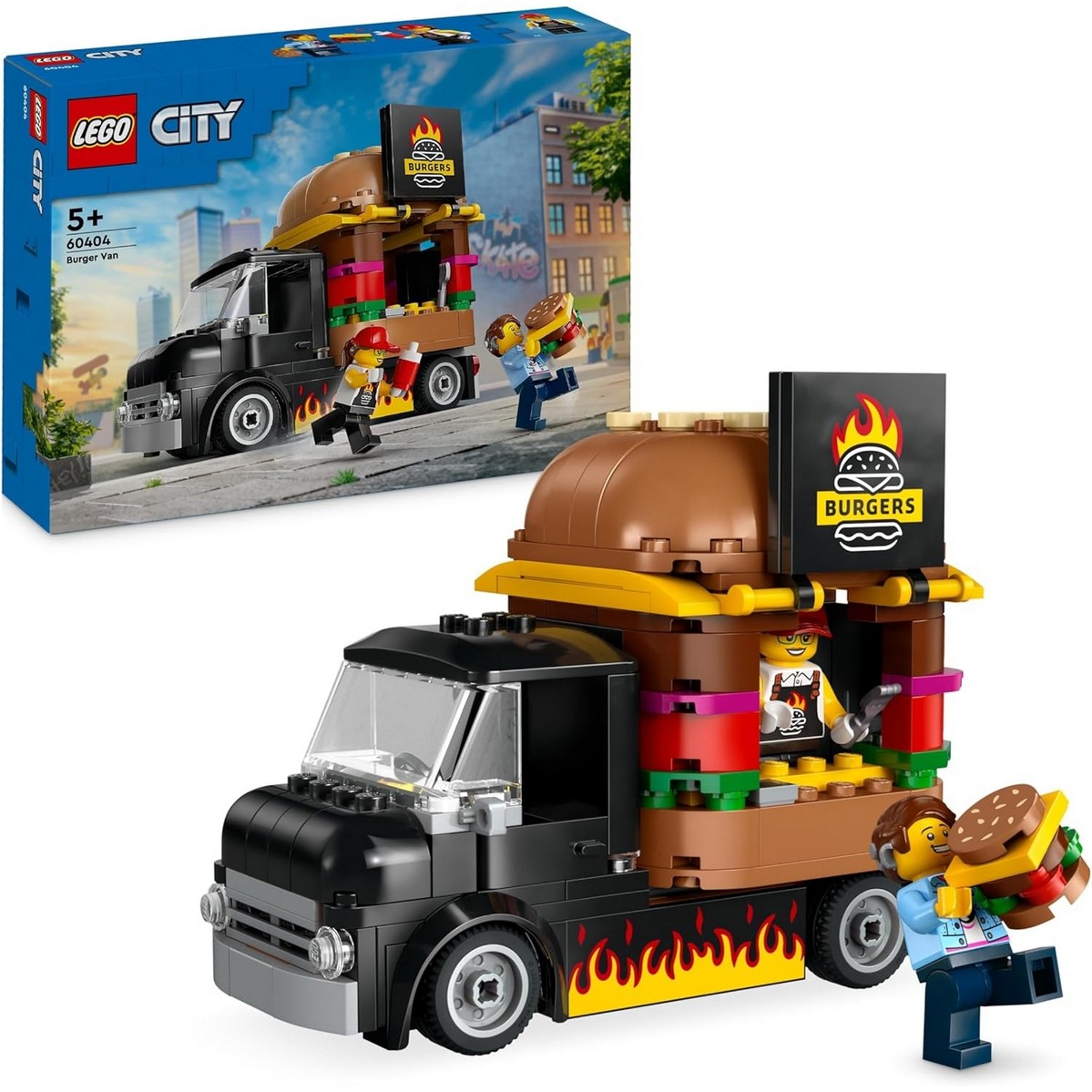 Acquista online Lego City Hamburger Van 60404 Lego