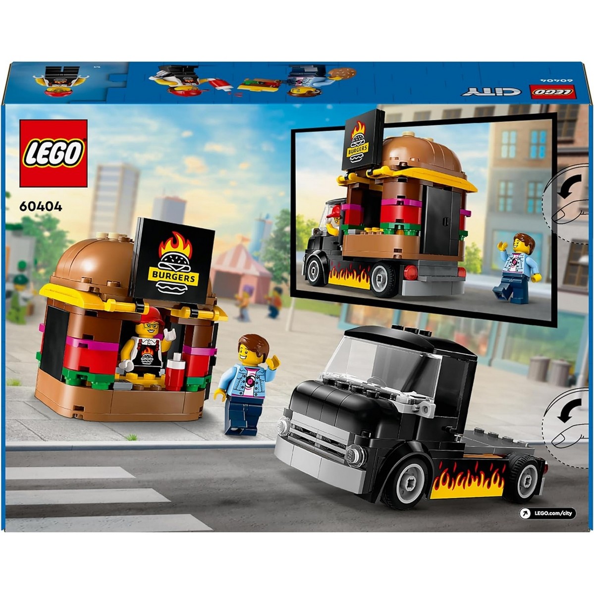 Acquista online Lego City Hamburger Van 60404 Lego
