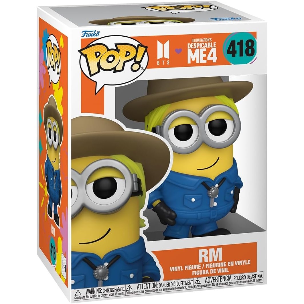 Funko POP ! Minions cattivissimo me 4 -BTS RM 418