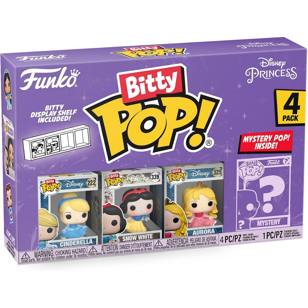 Acquista online Funko Bitty POP ! Disney Princess Pop! Funko