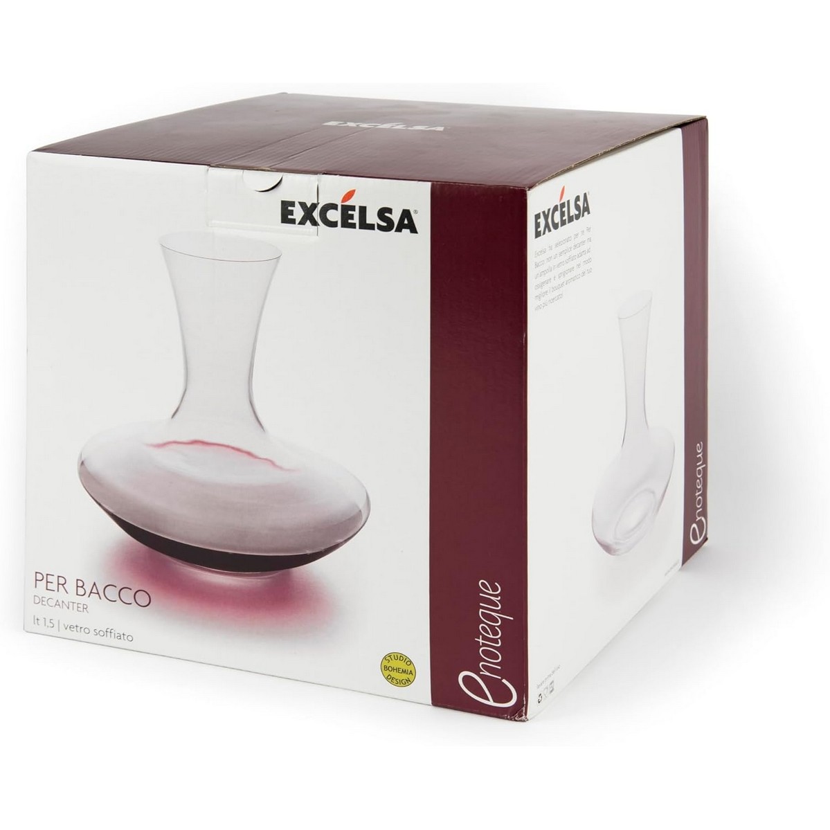 Acquista online Excelsa Decanter vetro Per bacco enoteque lt. 1,5 cod.41677 Excelsa