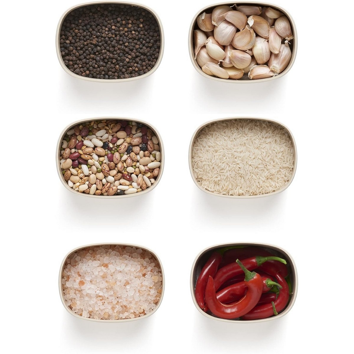 Acquista online Guzzini Tierra Jar M recycled plastic and Bamboo mustard yellow cod.181800206 Guzzini