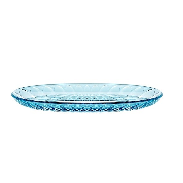 Guzzini Vanity Vassoio ovale piccolo 32x19,5 x h2,7 cm, sea blue