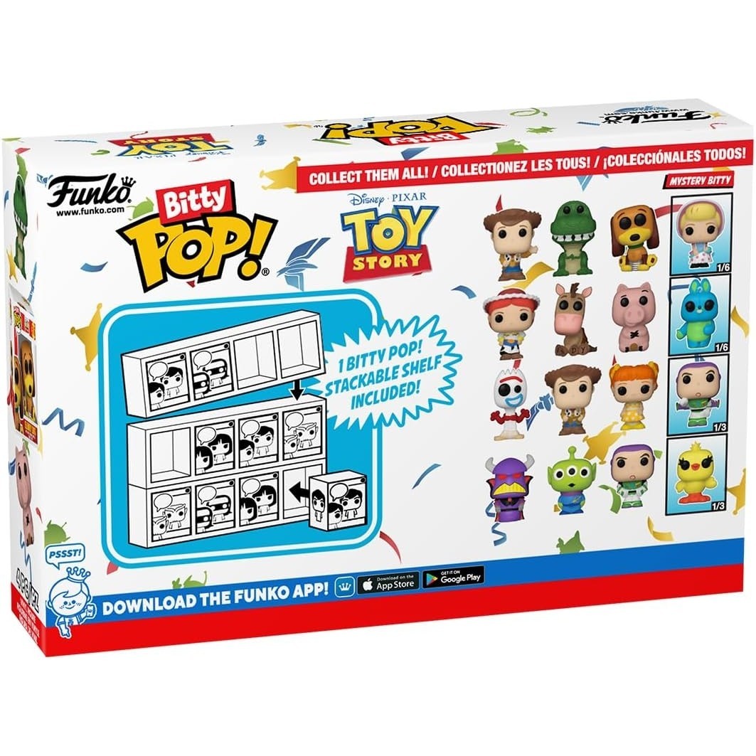 Acquista online Funko Bitty POP ! Toy Story - 4 mini personaggi Pop! Funko