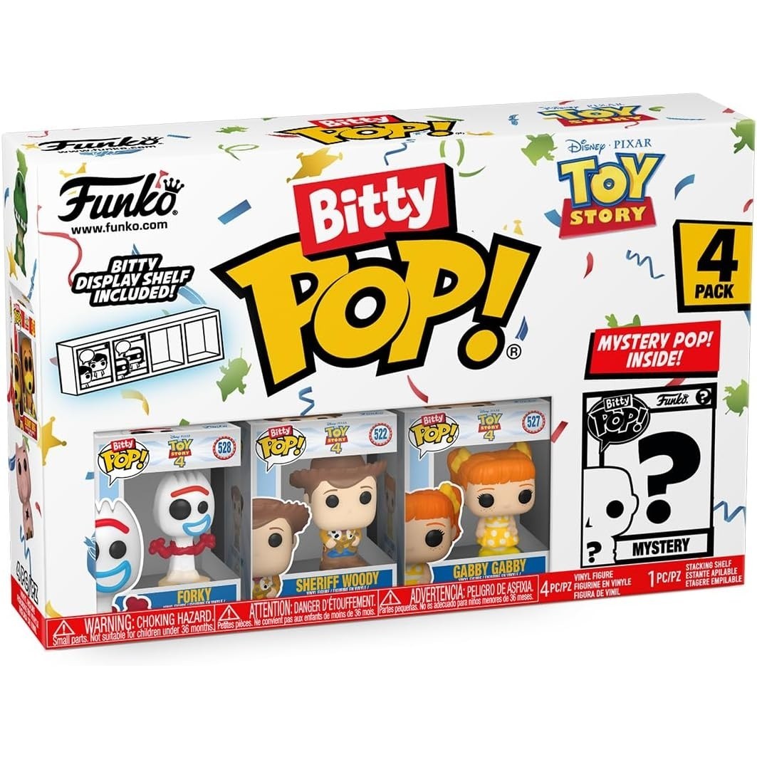 Acquista online Funko Bitty POP ! Toy Story - 4 mini personaggi Pop! Funko