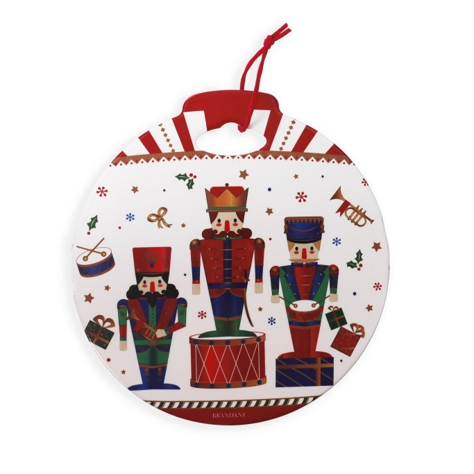 Brandani Ceramic and Cork Trivet Nutcracker cod.84191